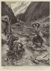 Lansdell博士の中国中央アジアの旅、泥流地震